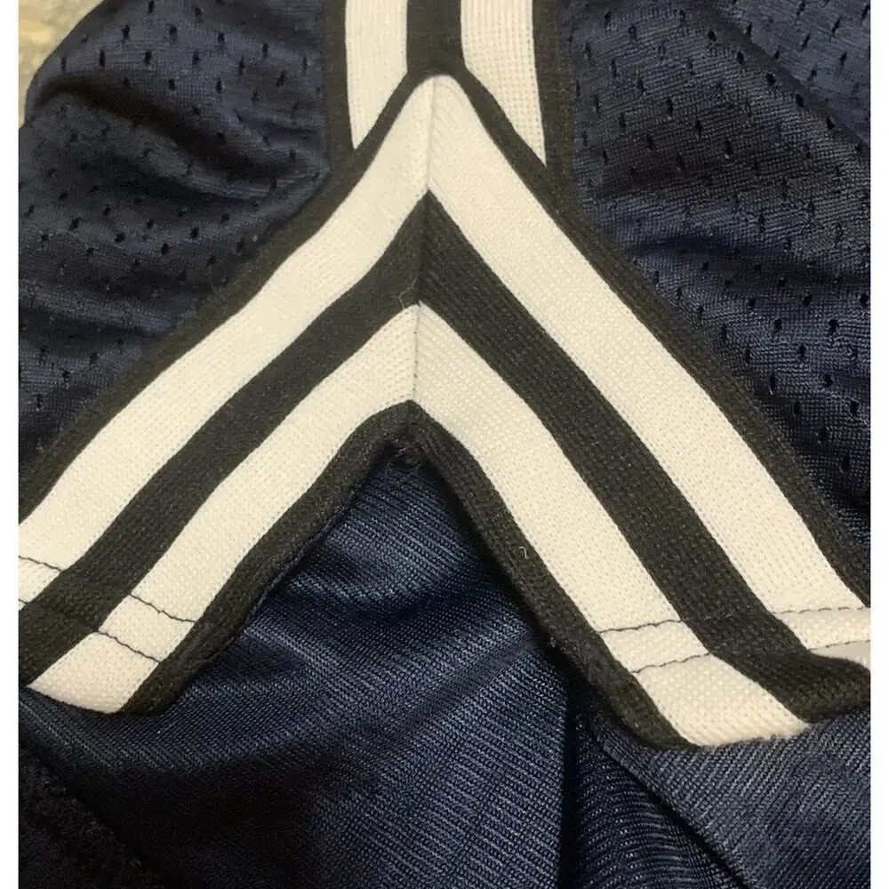 Champion Authentic Y2K Mesh Basketball Shorts Navy Striped Men’s Medium